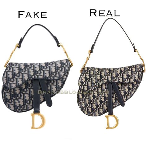 dior saddle bag real vs fake|vintage lady dior bag authentication.